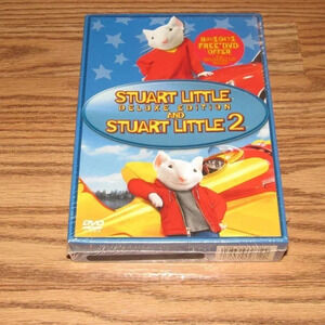 STUART LITTLE DELUXE EDITION AND STUART LITTLE 2 (DVD SET) ~SEALED!